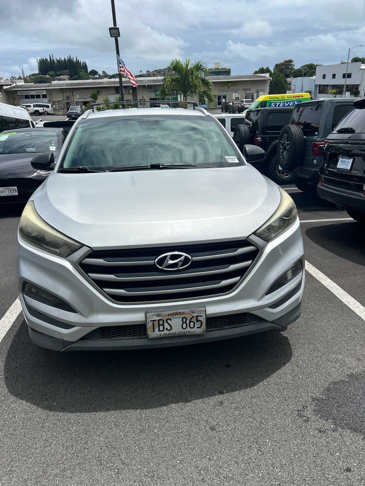 Used 2017 Hyundai Tucson SE with VIN KM8J33A47HU283902 for sale in Kaneohe, HI
