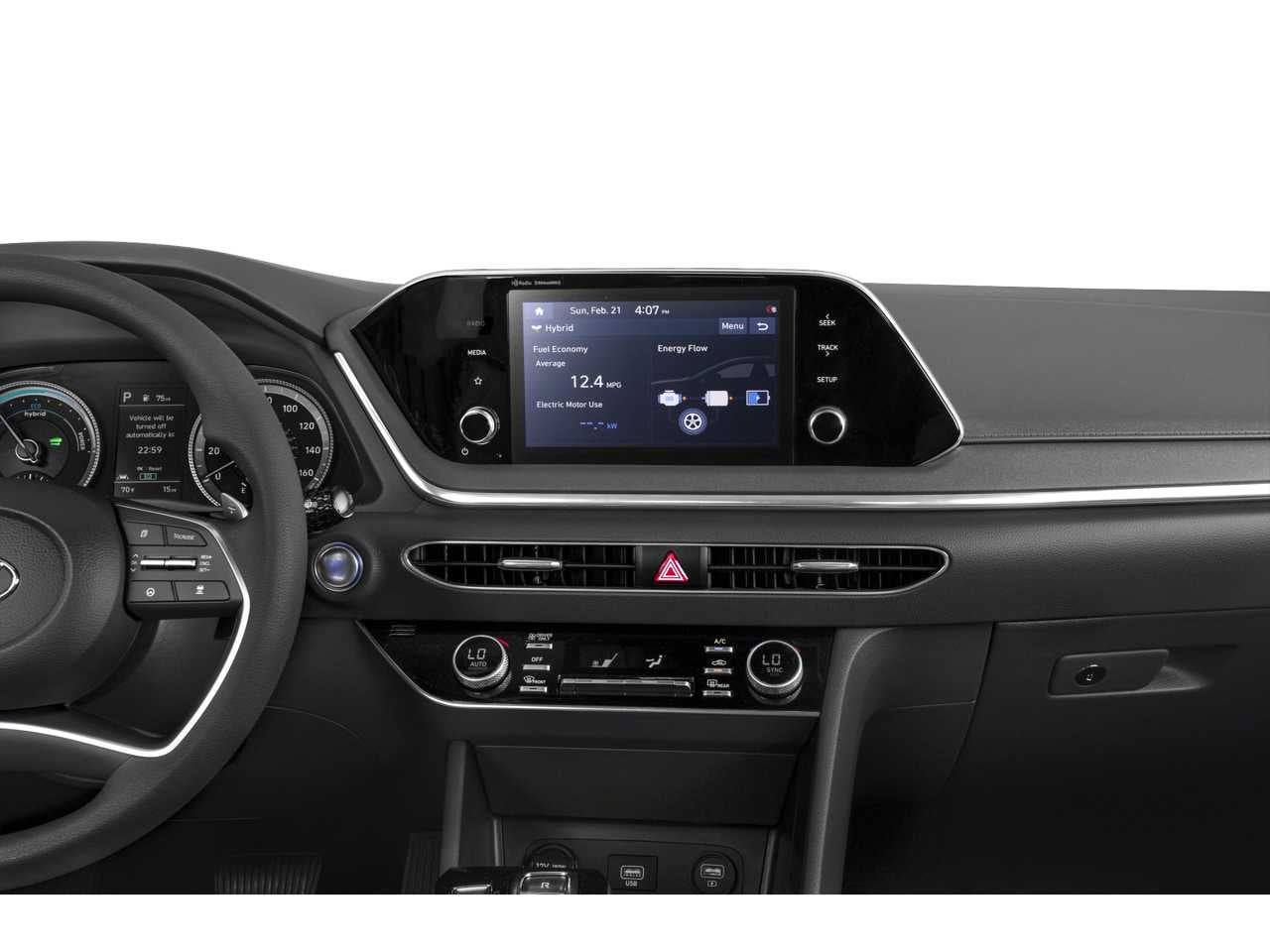 2021 Hyundai SONATA HYBRID Blue