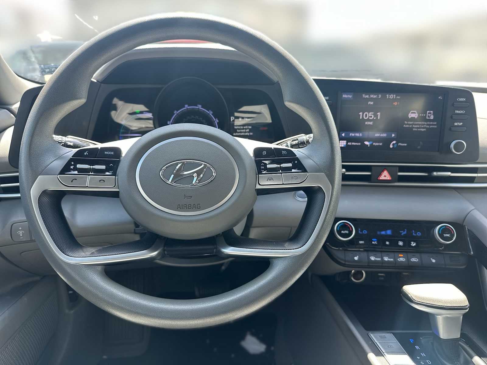 2023 Hyundai ELANTRA HYBRID Blue