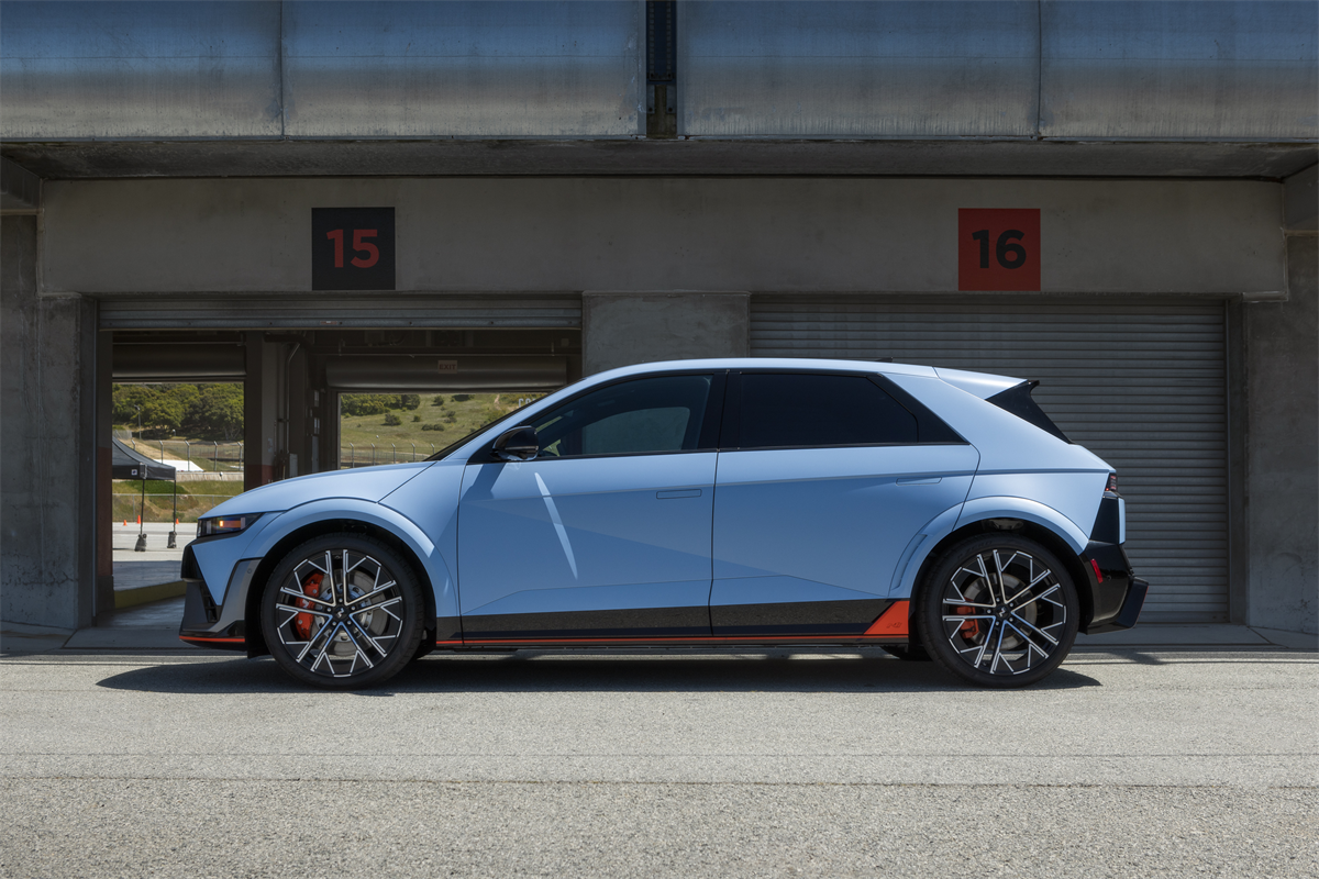 Baby Blue 2026 Hyundai Electric IONIQ 5 N.
