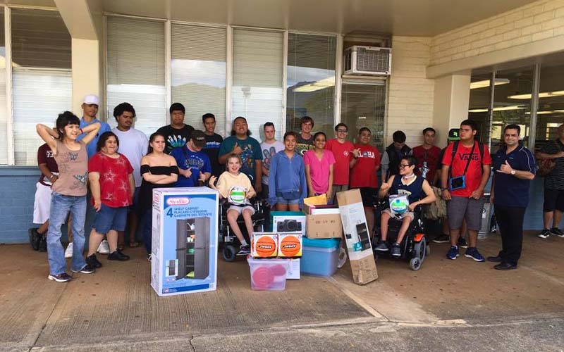 Donations to Kailua High School