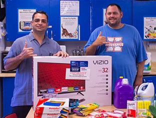 Donations to Kalaheo High School from Windward Hyundai & Peter's Special Project