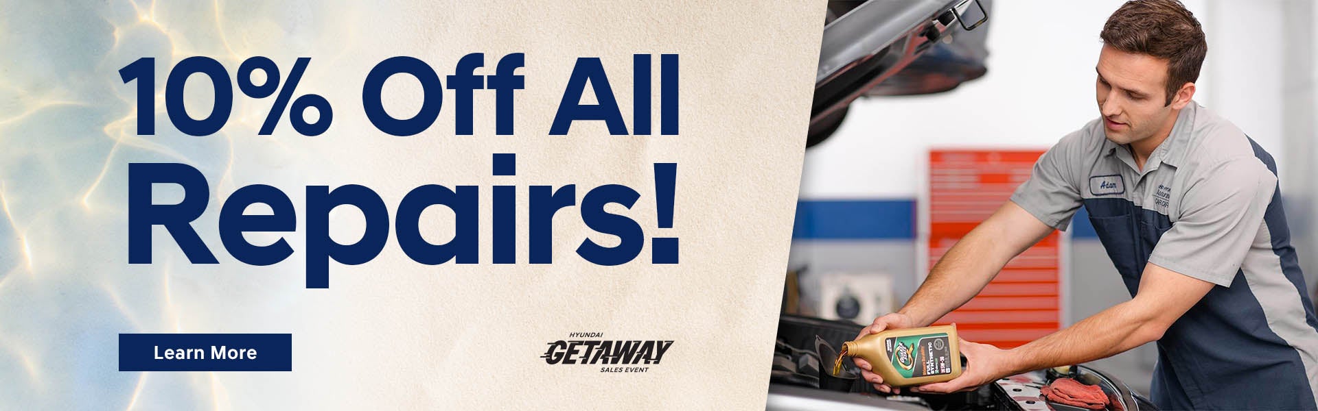 10% Off All Repairs!