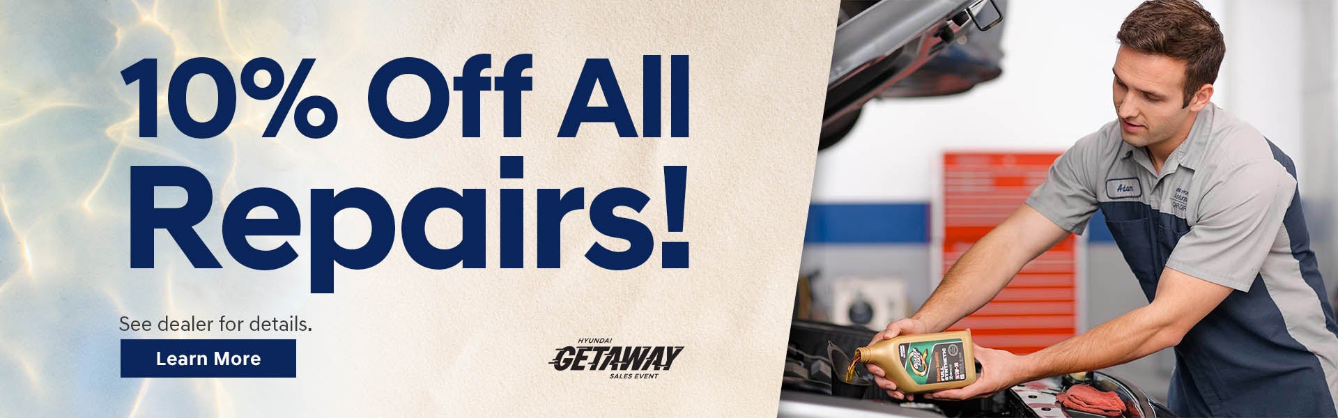 10% Off All Repairs!